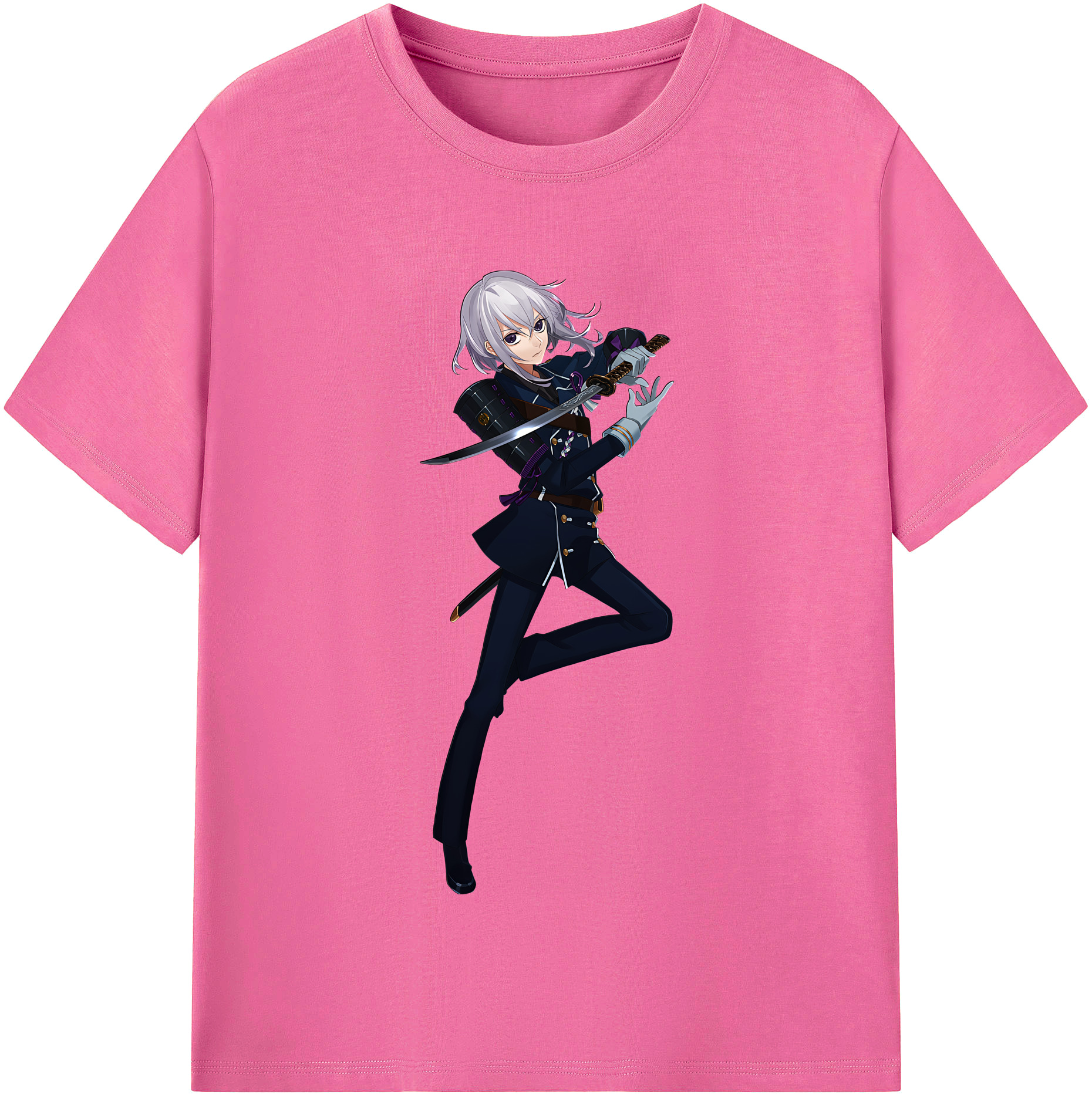 （画像用） 刀剣乱舞 Touken Ranbu レディースカジュアルプリントTシャツ（綿100％）